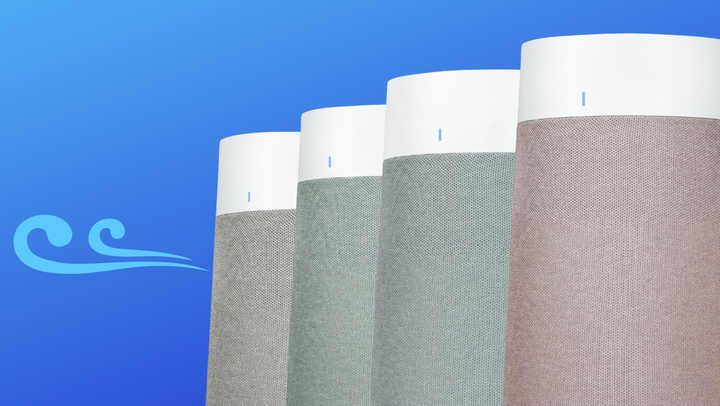 This air purifier is as good looking as it is efficient.
