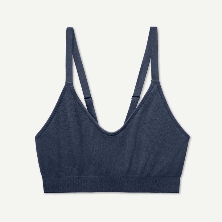 All The Basics Seamless Bralette - Heather Grey