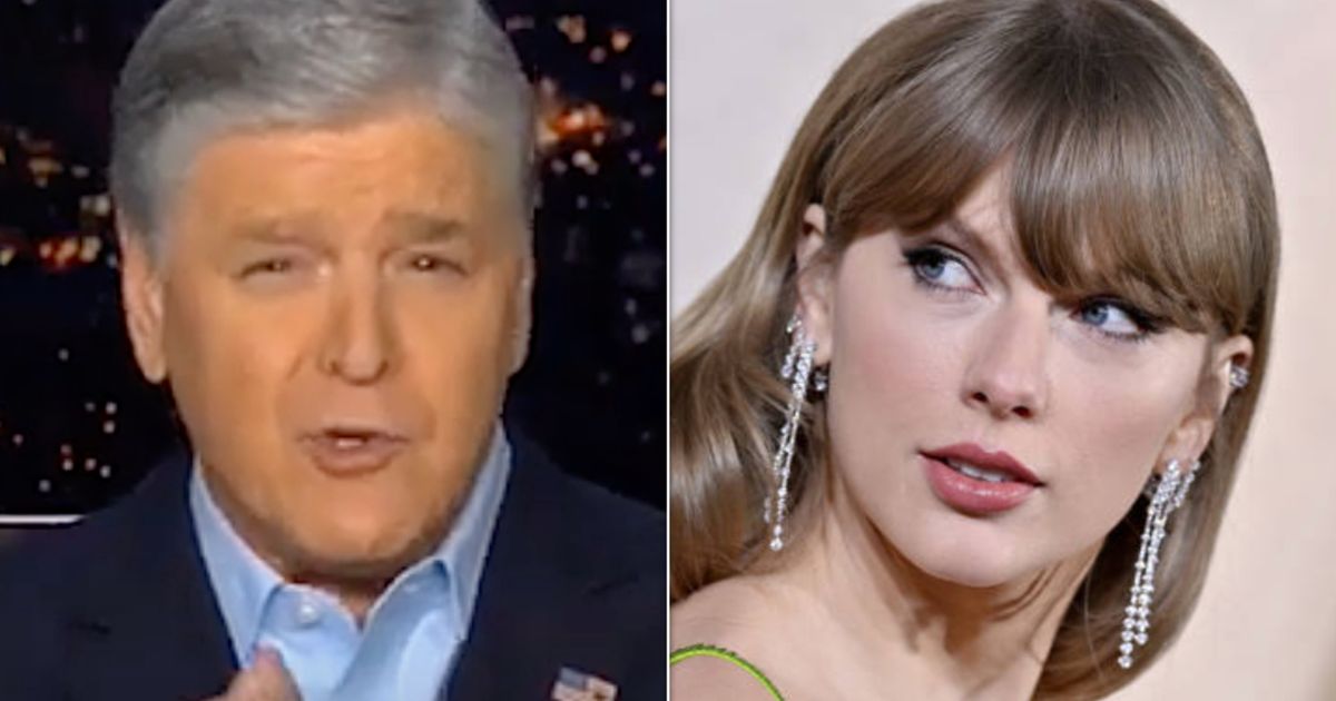 Sean Hannity Lists 'Lies' About Republicans To Woo Taylor Swift To GOP — It Backfires