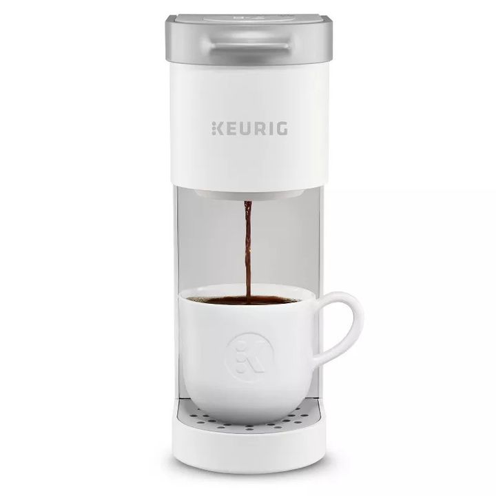 The Keurig K-Mini single-serve coffee maker.