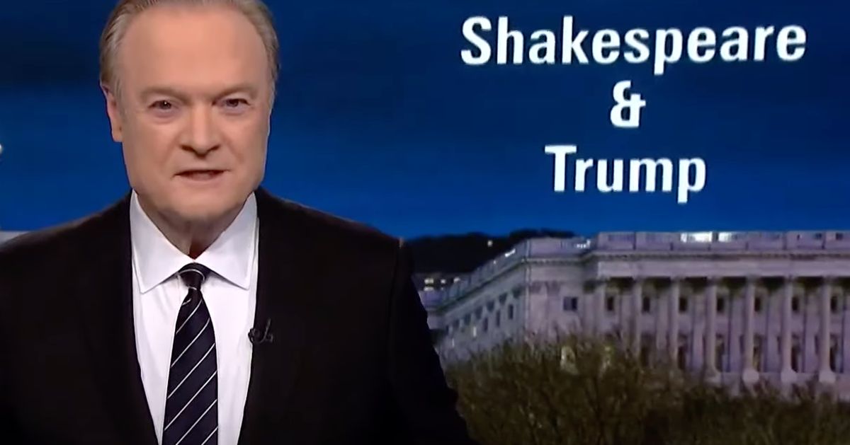 Lawrence O’Donnell Sums Up Donald Trump’s Latest Move With A Shakespearean Burn