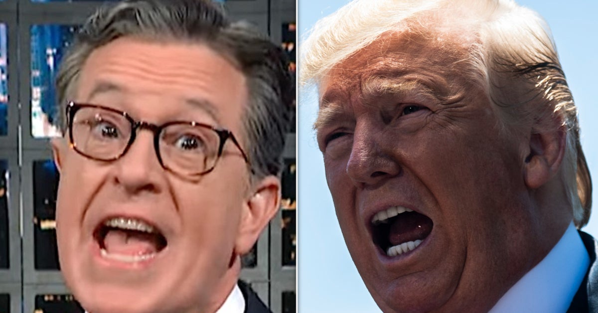 'That Is Insane!': Stephen Colbert Spots Trump's Most 'Ridiculous' Delusion Yet