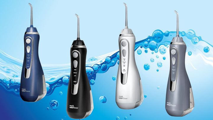 Waterpik's cordless flosser is available in four colors.