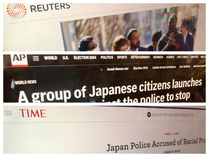 日本のレイシャルプロファイリグ訴訟を報じる海外メディア