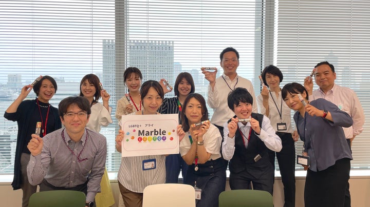 明治社内のLGBTQ＋アライネットワーク「Marble」