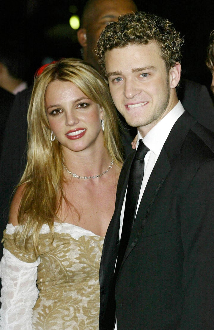 Britney Spears and Justin Timberlake in 2001