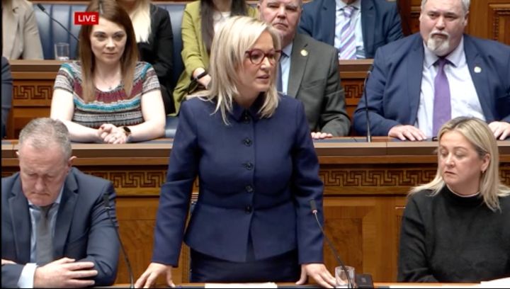 Michelle O'Neill just became the first minister