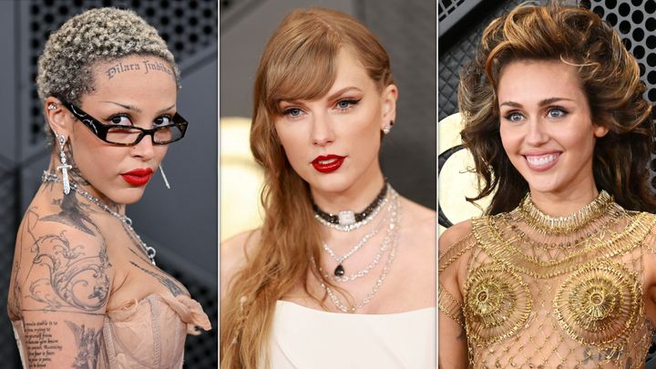 Just a few of the standout looks from the 66th annual Grammy Awards. 