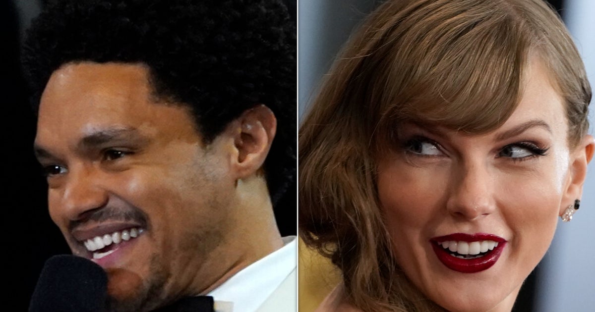 Grammy Host Trevor Noah Makes NFL Joke That Actually Gets Taylor Swift To Laugh