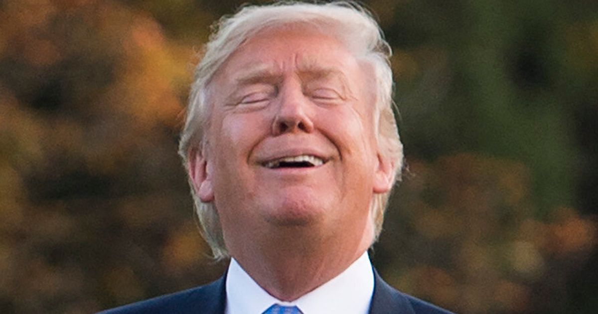 Trump's 'Weird' New Boast Is Literally Bringing Tears To People's Eyes