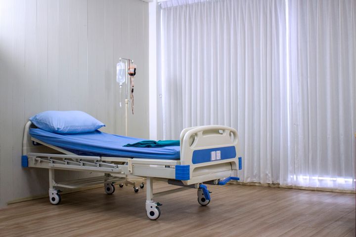 the patient room in hospital