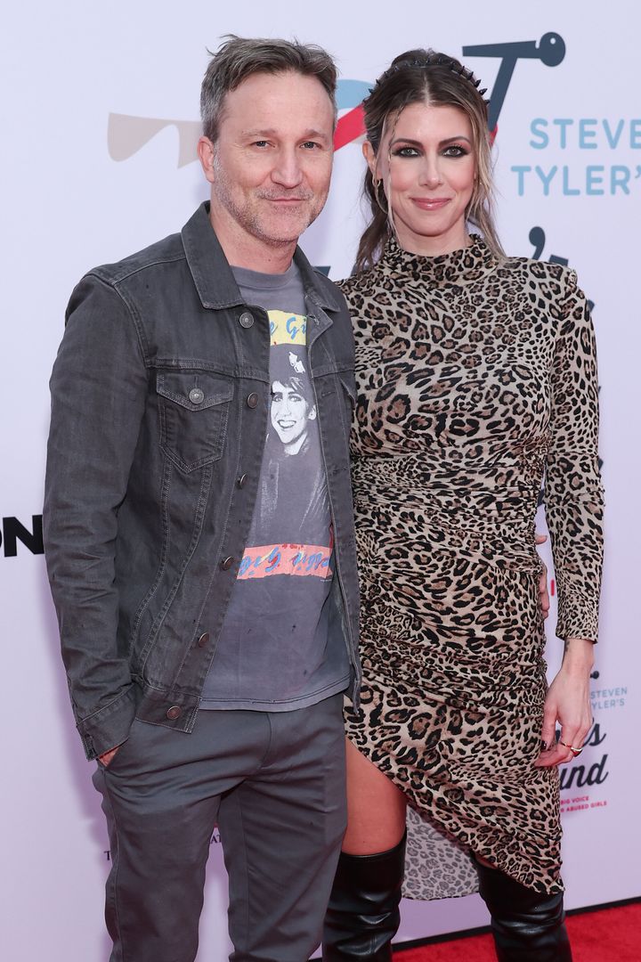 Breckin Meyer and Kelly Rizzo at the 5th Jam for Janie Grammy Awards Viewing Party held at the Hollywood Palladium on Feb. 4 in Los Angeles.