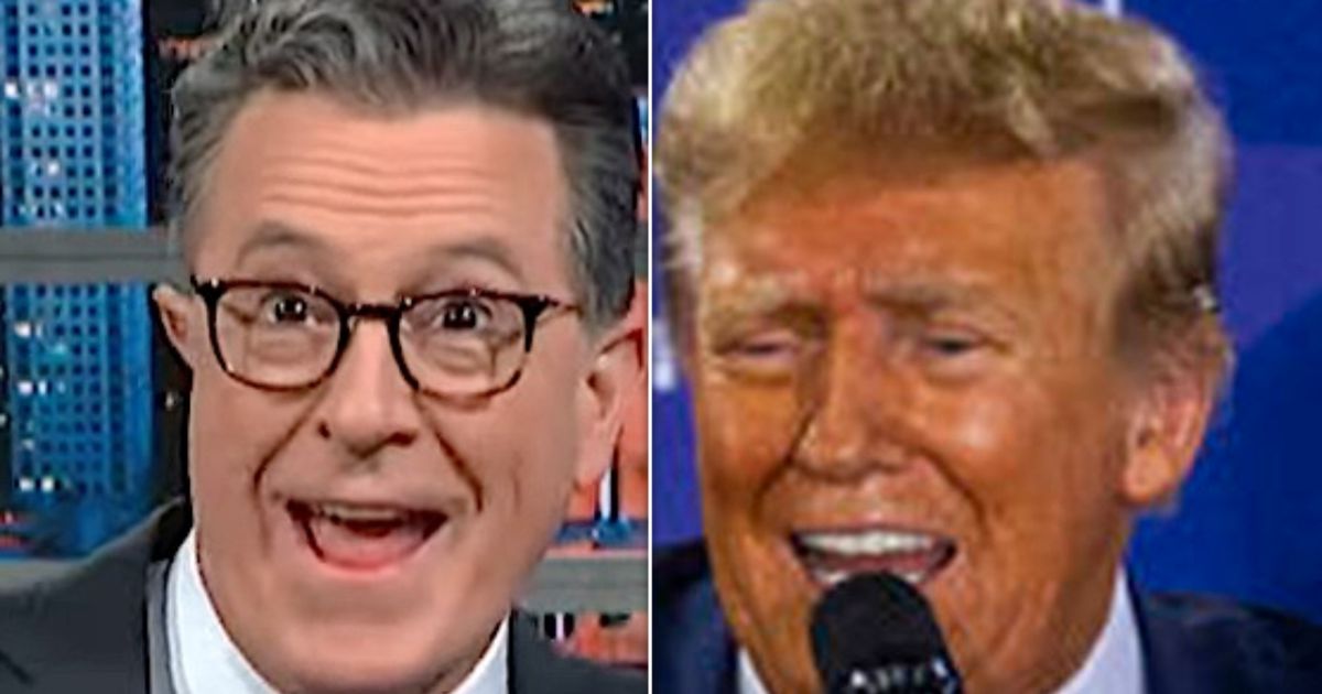 CBS Censors Stephen Colbert’s Blunt One-Fingered Message To Trump