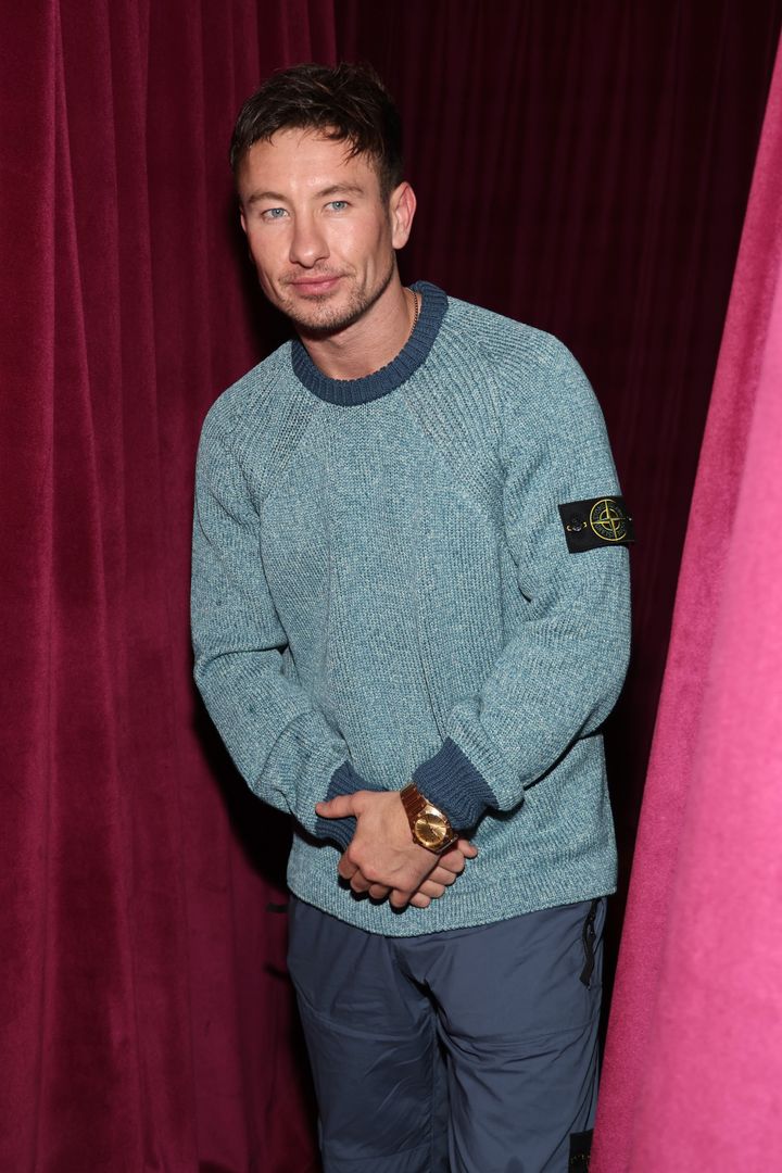 Barry in another photo from W Magazine's Grammys party