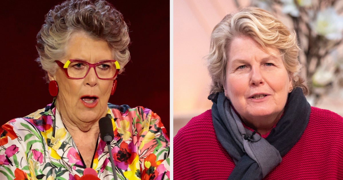 Prue Leith Sandi Toksvig को बेक अफ निकास दावीहरूमा प्रतिक्रिया दिन्छ