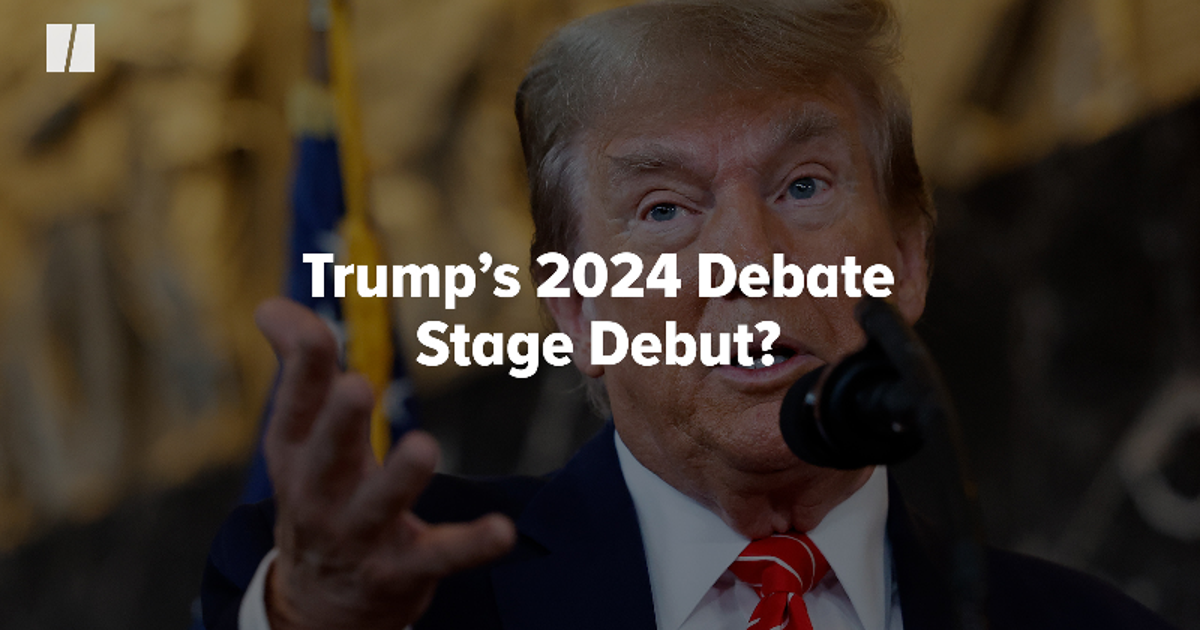 Trump’s 2025 Debate Stage Debut? HuffPost Videos