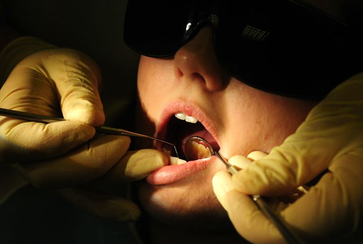 General view of dentist at work. (Photo by Rui Vieira/PA Images via Getty Images)