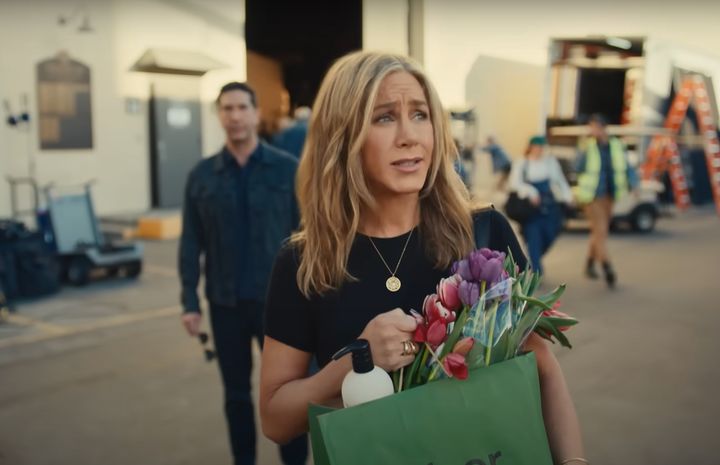 Jennifer Aniston in a new Uber Eats advert