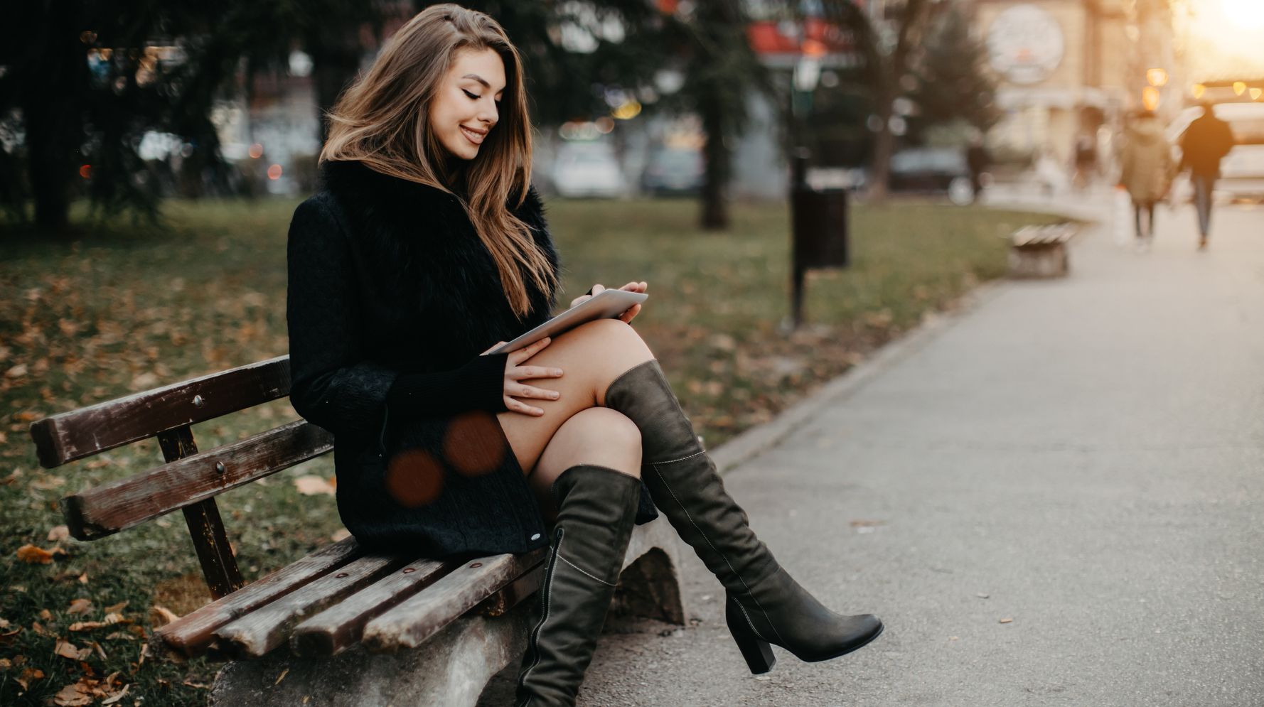 Something to Wear Now: Mini Skirts and Biker Boots – Fashion Trends and  Street Style - People & Styles