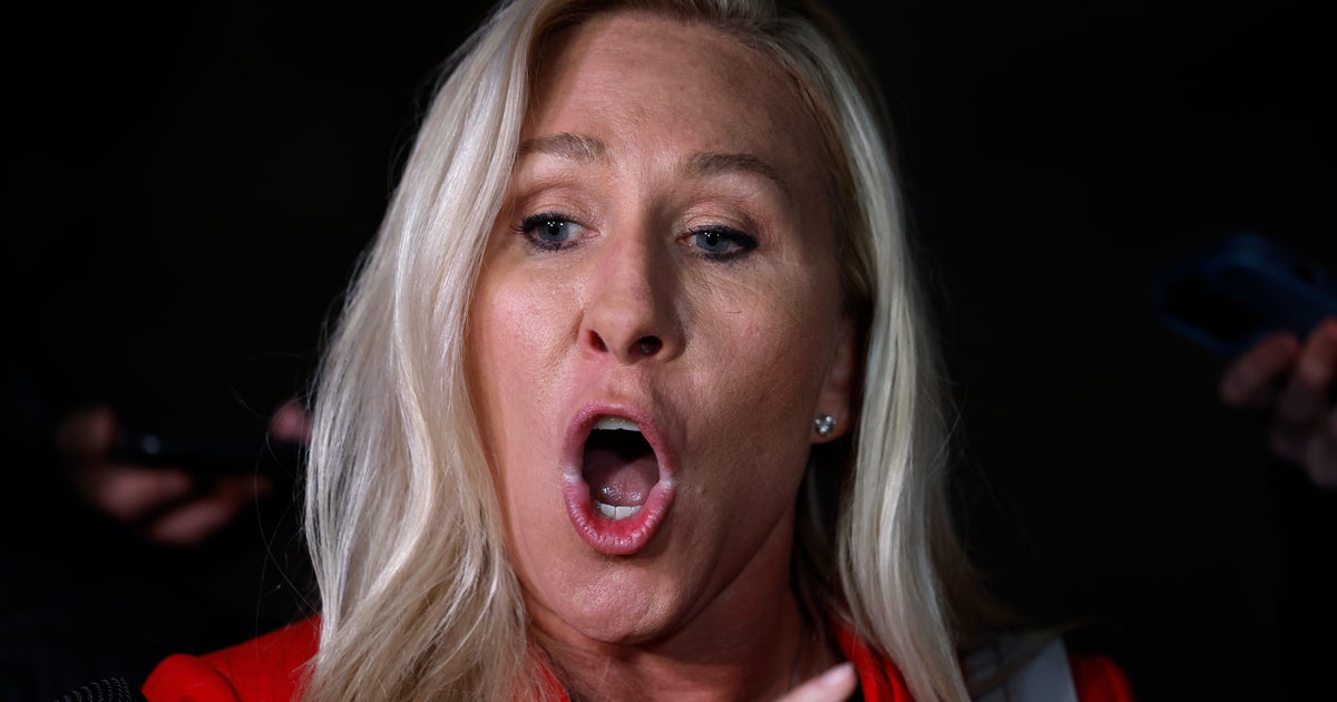 NextImg:Marjorie Taylor Greene Gets Brutal Fact-Check After Bizarre New Insurrection Claim