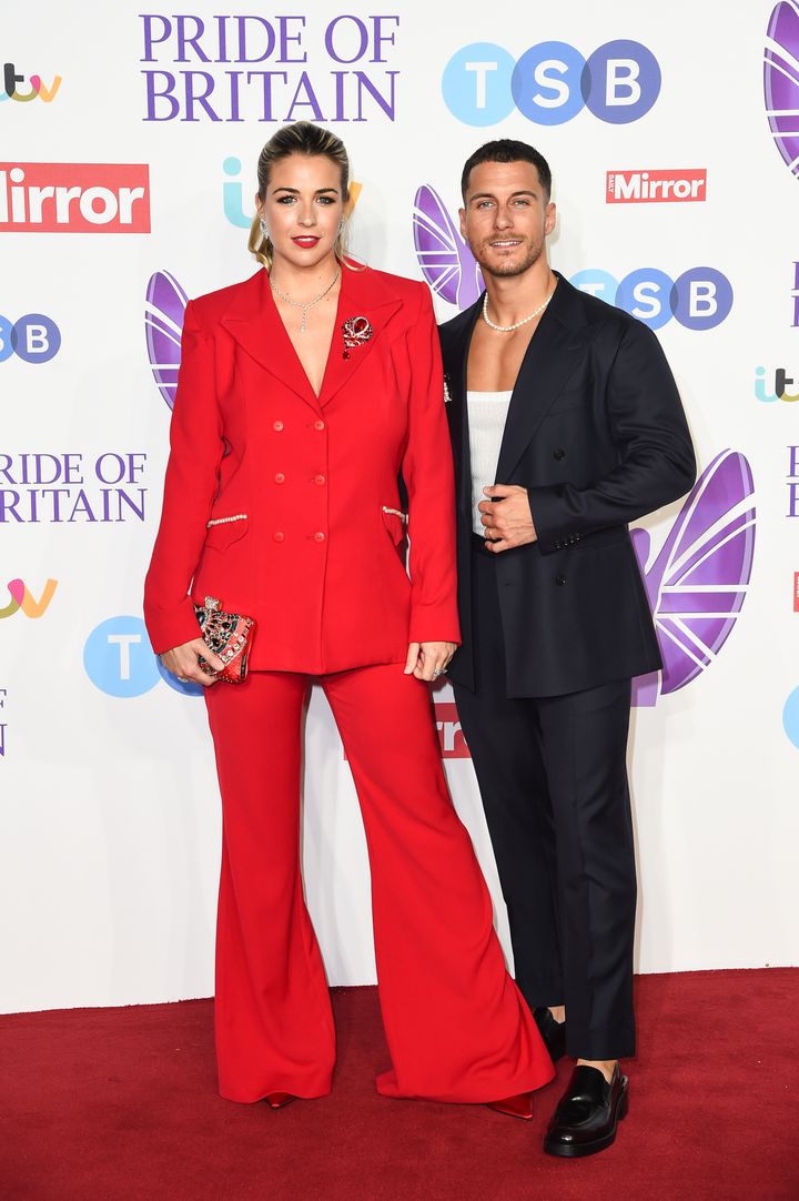 Gemma Atkinson and Gorka Márquez at last year's Pride Of Britain awards