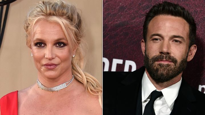 Britney Spears says she had actor Ben Affleck have a history.