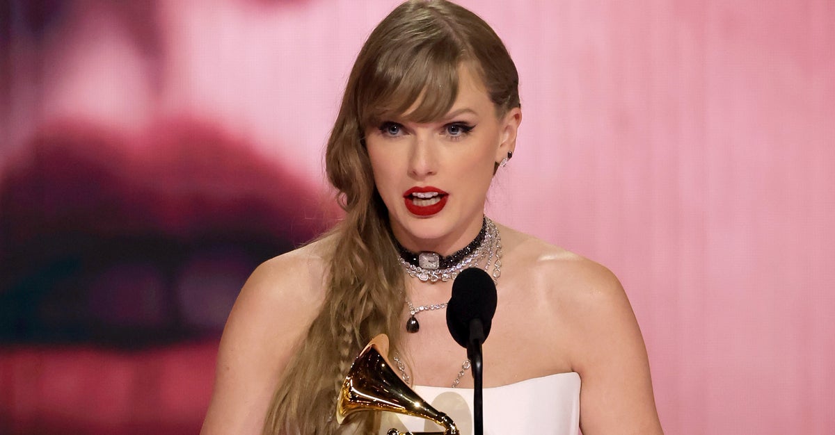 Taylor Swift Had 'Backup Plan' For New Album Announcement If She Didn't Win A Grammy