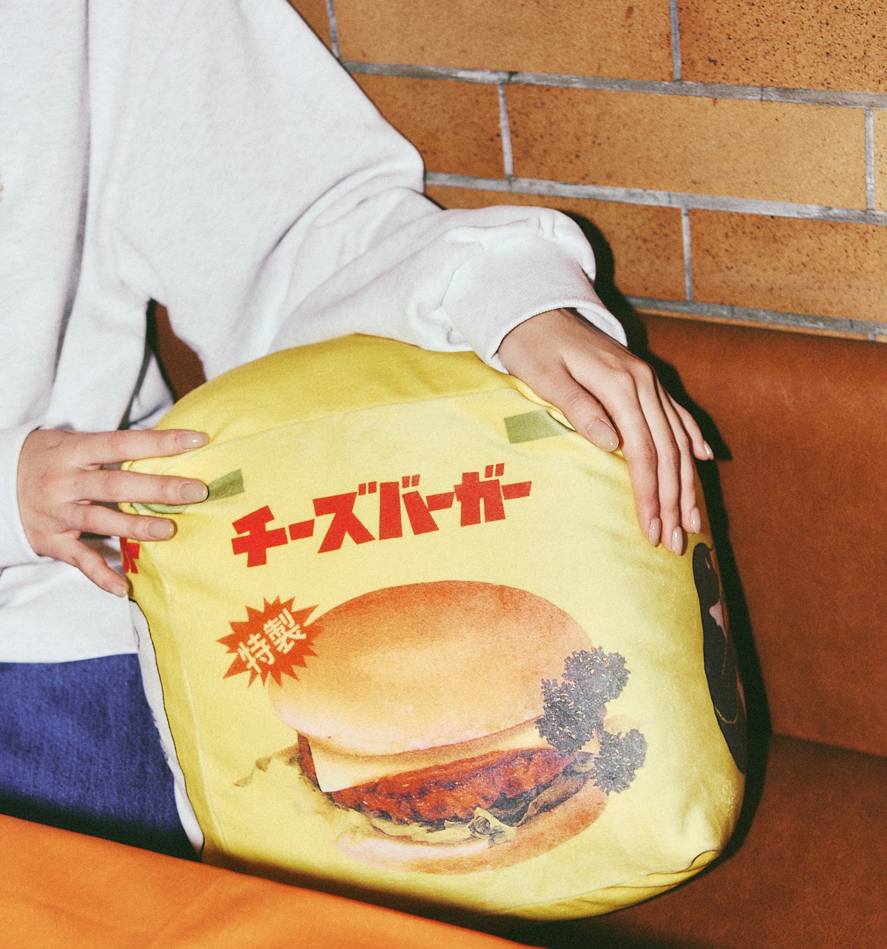 ドムドムハンバーガーのテイクアウト紙袋がバッグに…！ niko and…と