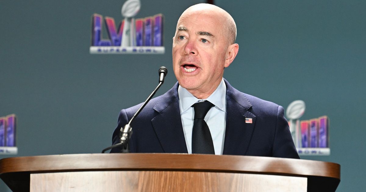 Fox News Gets Cut Off After Asking Mayorkas A Total Fox News Question At Super Bowl Presser
