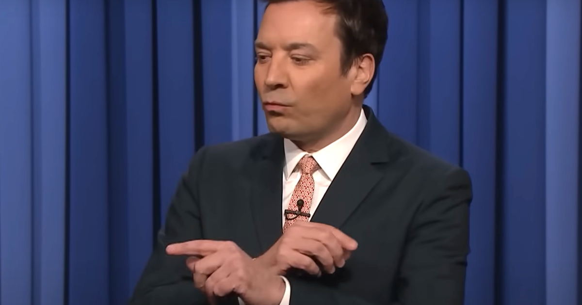 Jimmy Fallon Imagines Trump's Sweet Goodbye To Ronna McDaniel, With A Mocking Mix-Up