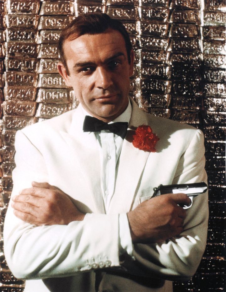 Sean Connery as 007 in 1964's Goldfinger