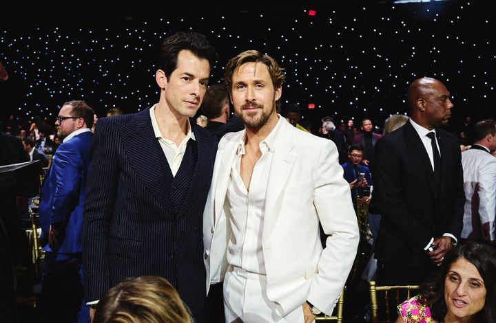 Mark Ronson and Ryan Gosling at the Critics' Choice Awards