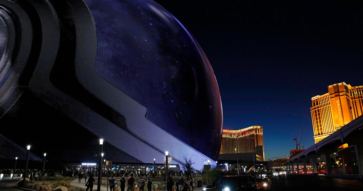 Man Scales Las Vegas' Massive Sphere Venue In Anti-Abortion Stunt