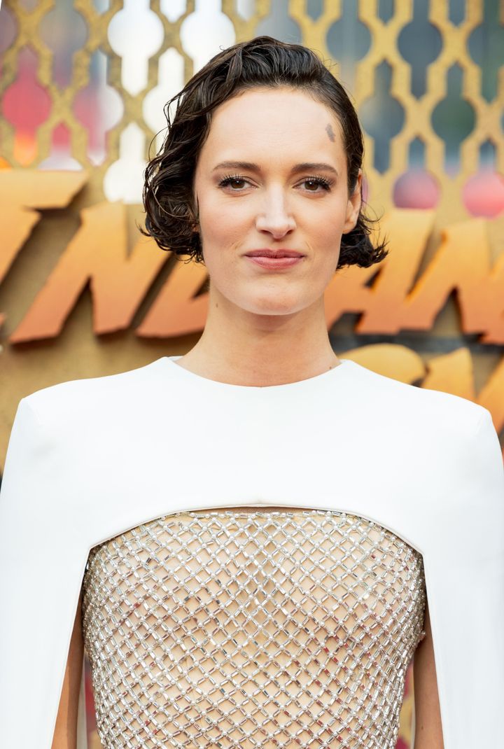Phoebe Waller-Bridge at the premiere of the fifth Indiana Jones film last year
