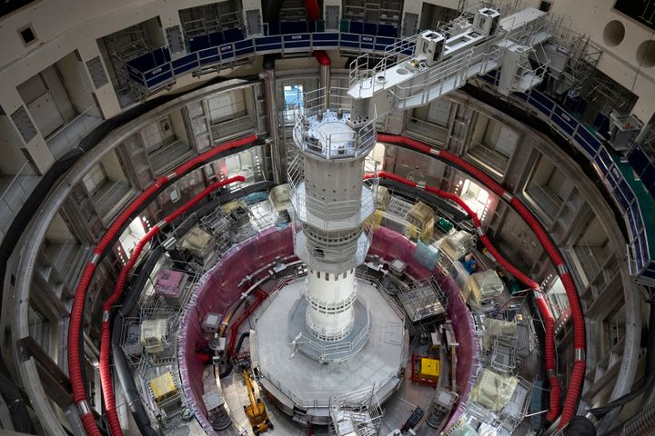 Η μηχανή ITER Tokamak απεικονίζεται στο Saint-Paul-Lez-Durance, Γαλλία, 9 Σεπτεμβρίου 2021.