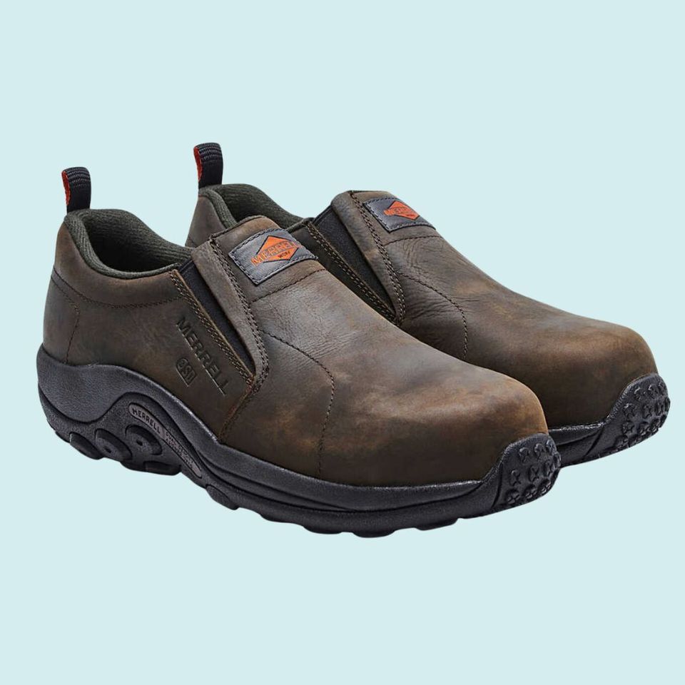 A Merrell slip-on work shoe