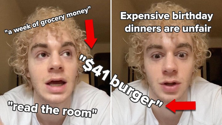 TikToker Sean Lans made a video that got people talking about the fairness of bougie birthday dinners.