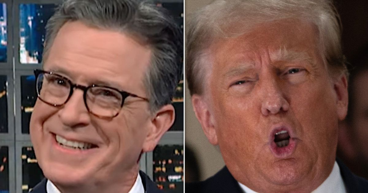 Stephen Colbert Provides Trump The Solely Rating That Issues, And It is A Blowout