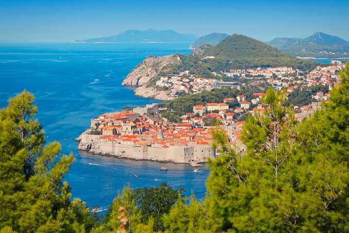 Croatian town Dubrovnik