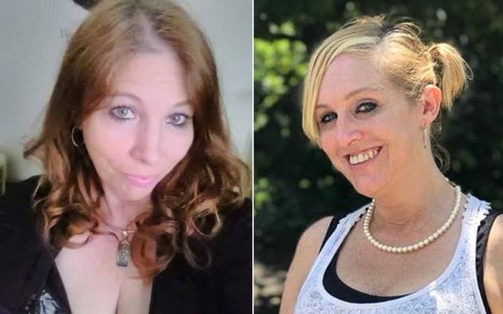 Shannon Lassere (left) and Marianne Weis, shown in photos posted on Facebook, were killed five days apart in Indianapolis.