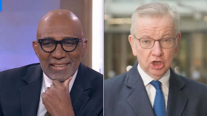 Trevor Phillips interviewing Michael Gove on Sky News