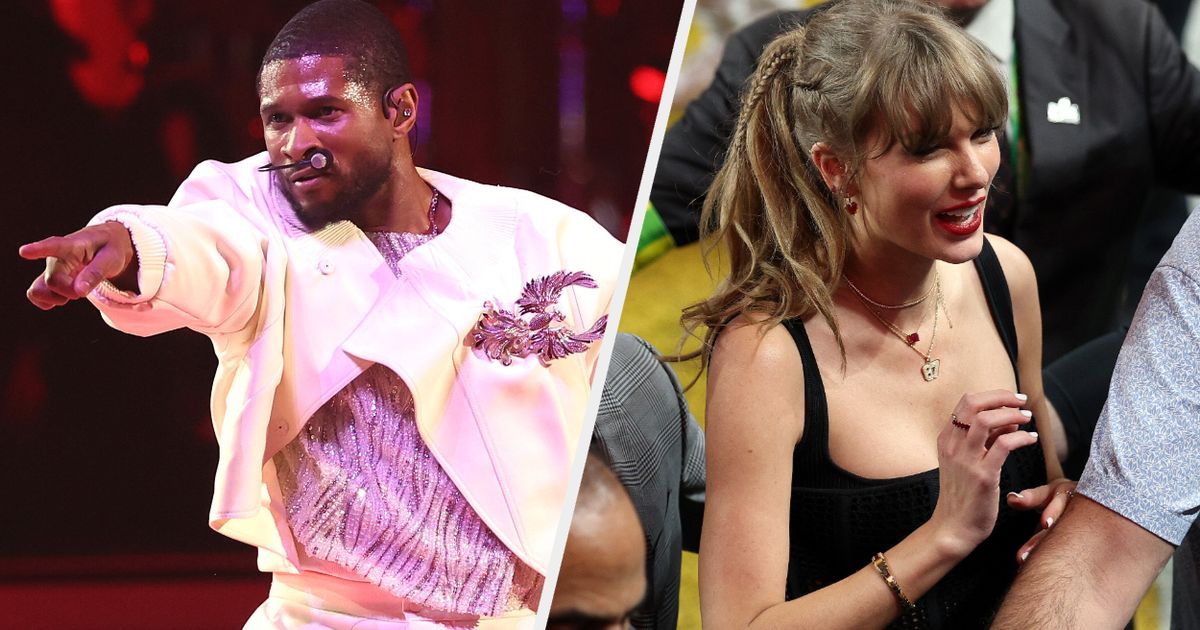 Fans Gush Over Throwback Clip Of Taylor Swift And Usher, 12 Years Before Super Bowl