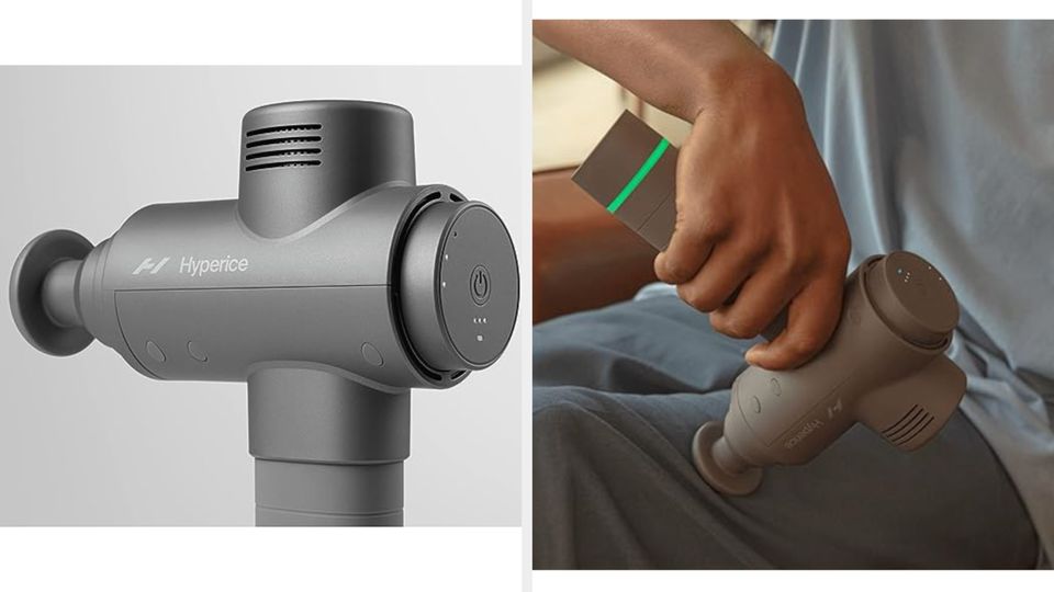 The Hypervolt massage gun for an act of service that helps you release stress together