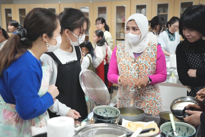 料理教室の様子