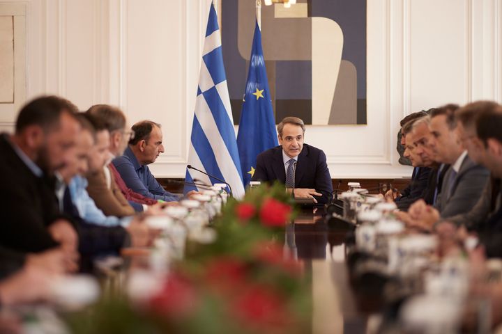 Ο Κυριάκος Μητσοτάκης ανακοίνωσε επιπλέον μέτρα για την στήριξη του πρωτογενούς τομέα