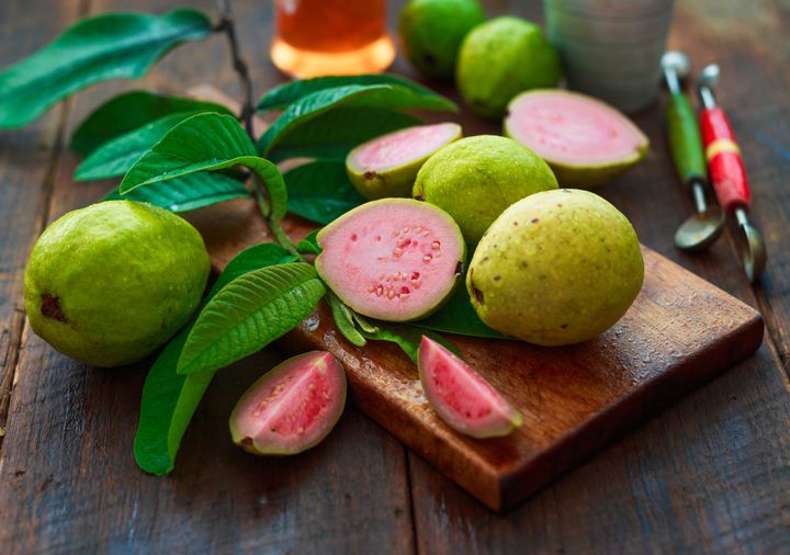 Ripe guava fruits 