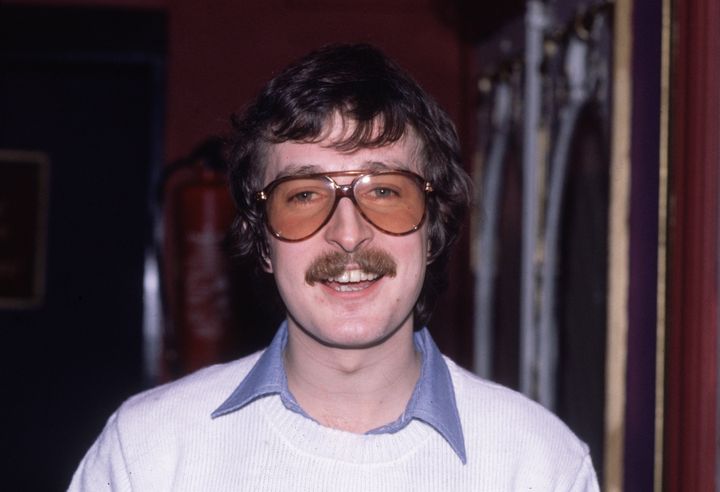 Steve Wright at Broadcasting House, London in 1981.