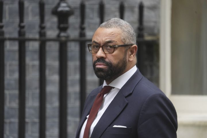 Home Secretary James Cleverly 