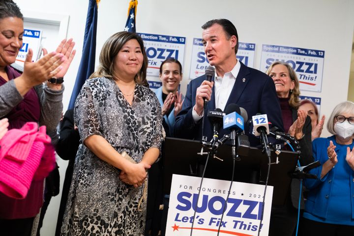 Suozzi relied heavily on support from Meng, New York City's sole Asian American representative in Congress.