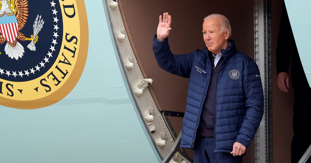 Biden Visits Ohio Town 1 Year After Toxic Train Derailment